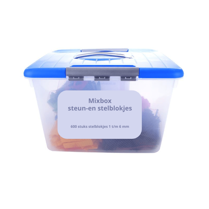 Mixbox-steun-stelblokjes